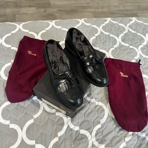 Allen Edmonds, Cody, size 11 D, blk/blkwv, 1809